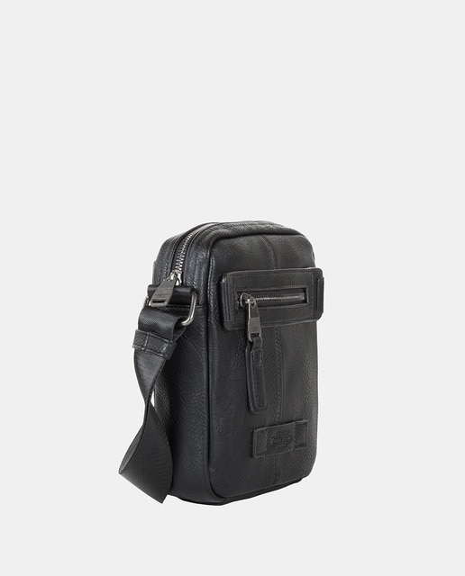 Bandolera de hombre negra reversible · Liberto · El Corte Inglés