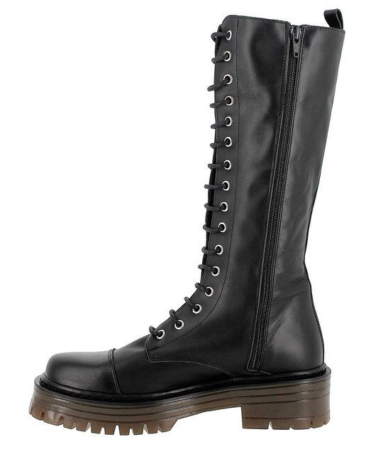 Botas cana alta de Botas con cordones para Mujer | FASHIOLA.es
