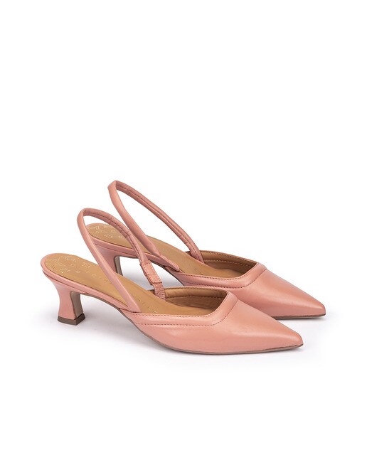 Zapatos de salón de mujer destalonados de piel en color rosa · Pedro  Miralles · El Corte Inglés