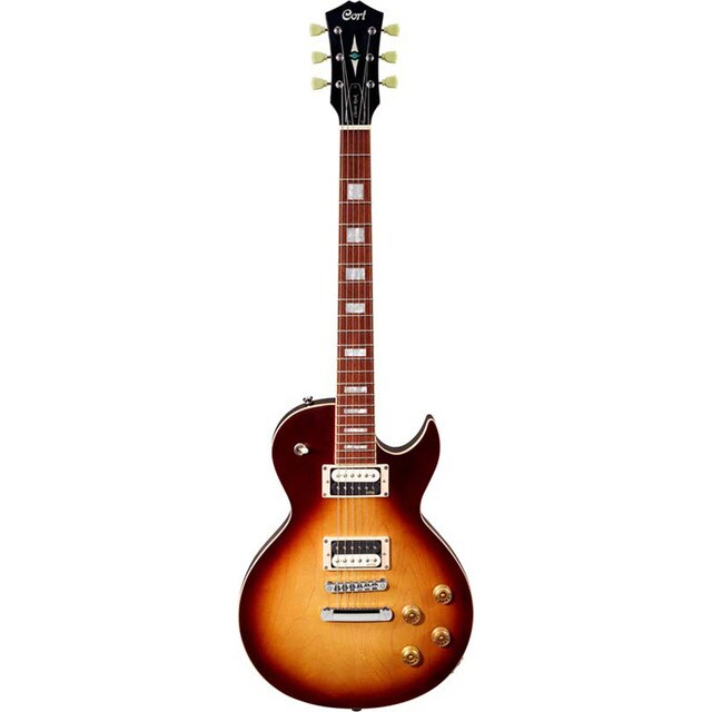 Set de Guitarra eléctrica para zurdos serie ES color sunburst con crema de  vainilla incluye estuche, amplificador, púa, afinador, correa, soporte,  cable e instrucciones en inglés por Sawtooth - Simaro.co