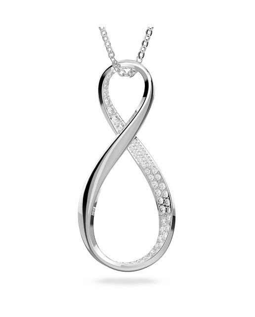 Collar con forma de infinito con piedras · Swarovski · El Corte Inglés