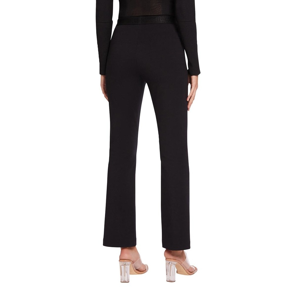 Imagen 4 de Pantalón de campana de mujer liso color negro - Wolford
