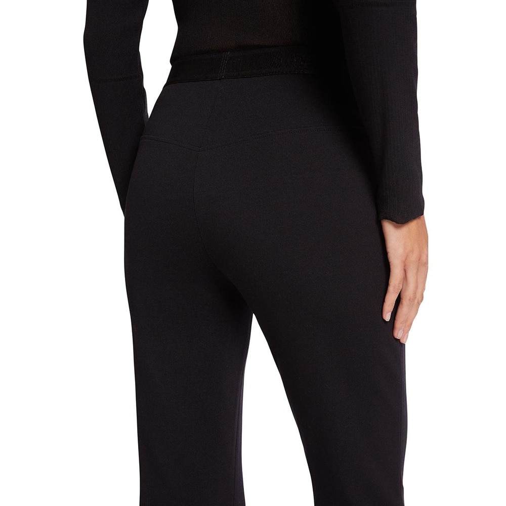 Imagen 3 de Pantalón de campana de mujer liso color negro - Wolford
