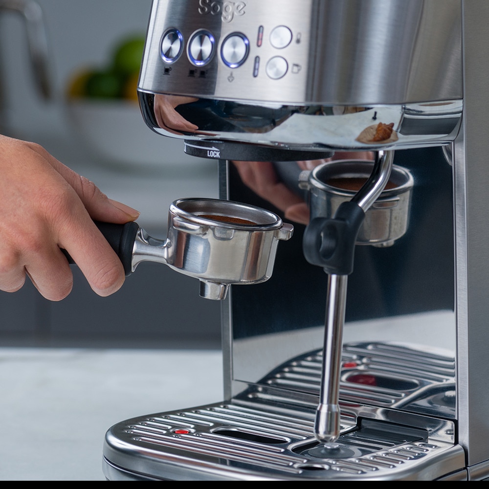 Cafetera automática Sage SES500BSS4EEU1 Bambino Plus - Plata Plata-2