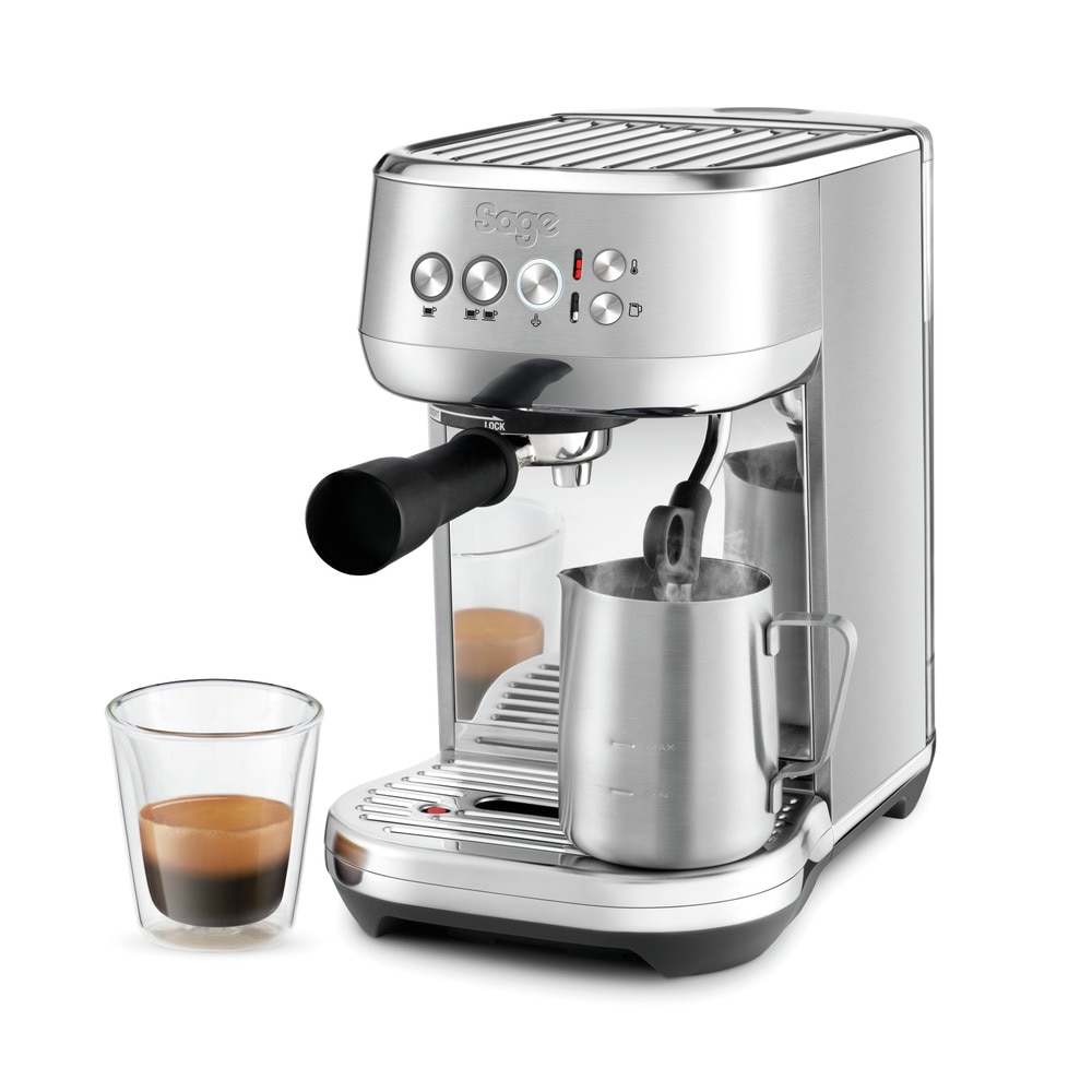 Cafetera automática Sage SES500BSS4EEU1 Bambino Plus - Plata Plata-4
