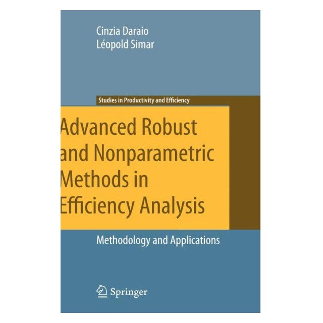 Imagen 0 de Advanced Robust and Nonparametric Methods in Efficiency Analysis