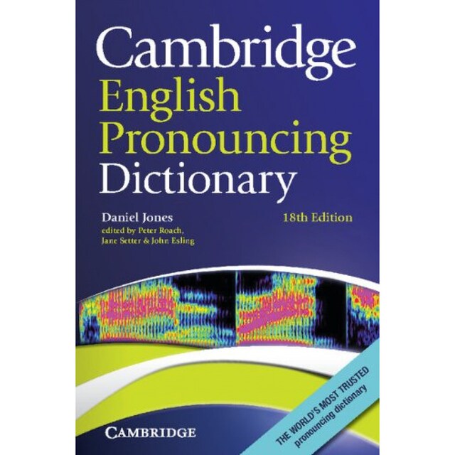 Imagen 0 de Cambridge English Pronouncing Dictionary 18th Edition