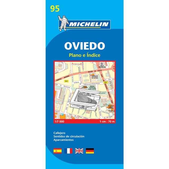 Imagen 0 de Plano MICHELIN Oviedo