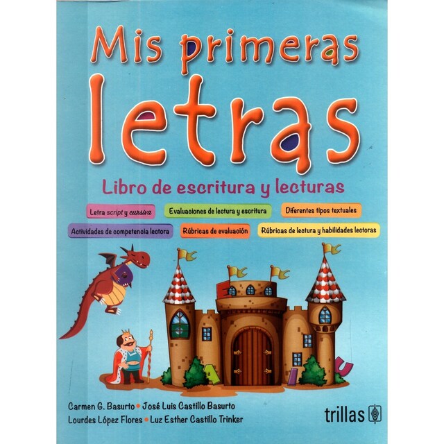 Imagen 0 de Mis primeras letras. Libro de escritura y lecturas. (Tapa blanda)