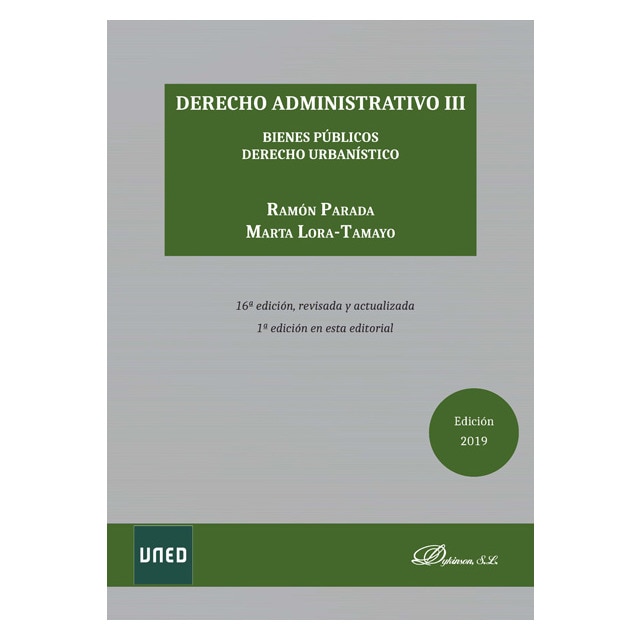 Imagen 1 de Derecho administrativo iii (Tapa blanda)