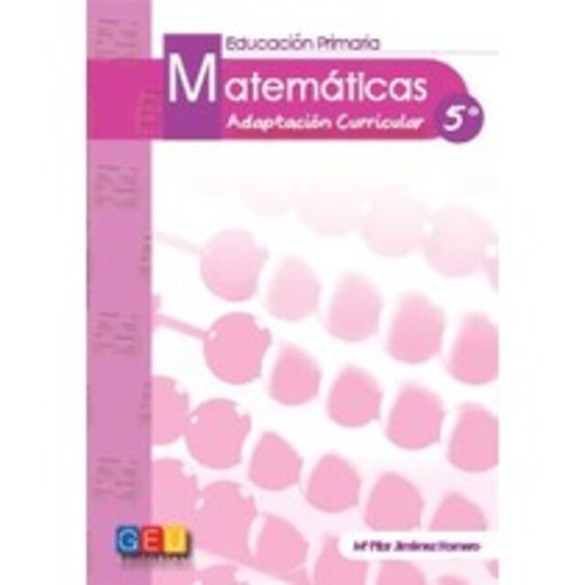Imagen 0 de Matemáticas, 5 Educación Primaria. Adaptación curricular