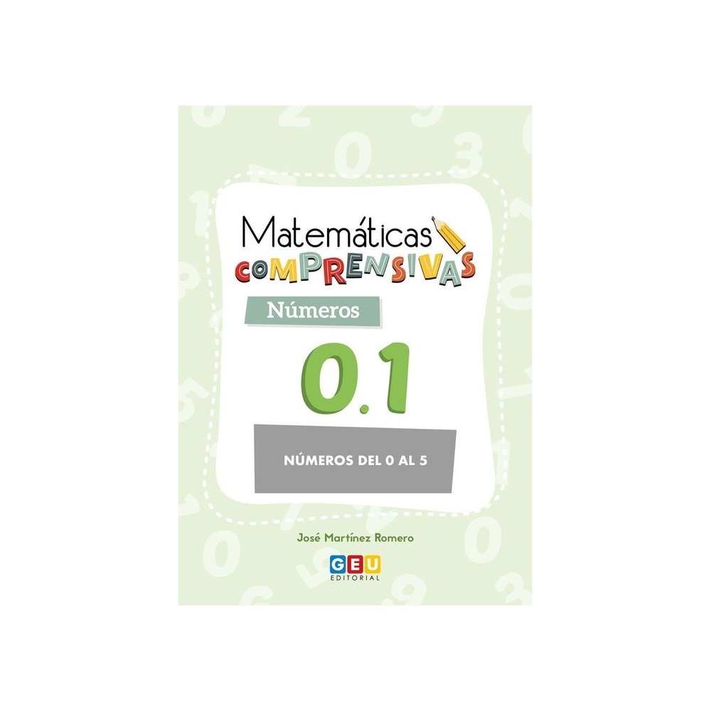 Cuaderno de Refuerzo de Matemáticas comprensivas. Números 0.1 (Tapa blanda) 1