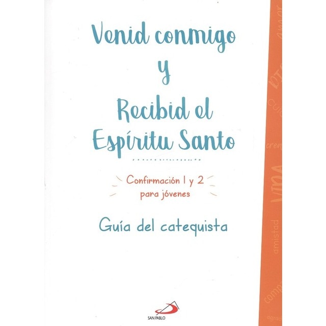 Venid conmigo y recibid el espíritu  santo- guia d 1
