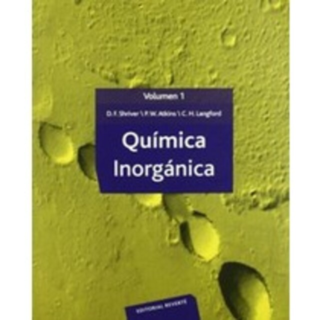 Imagen 0 de QUÍMICA INÓRGANICA VOLUMEN I