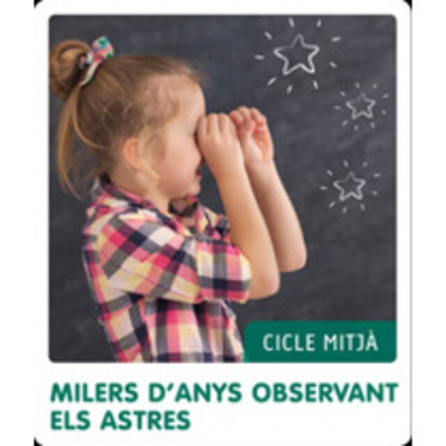 Imagen 0 de MILLERS D'ANYS OBSERVANT ELS ASTRES. FEM-HO PER PROJECTES 2019