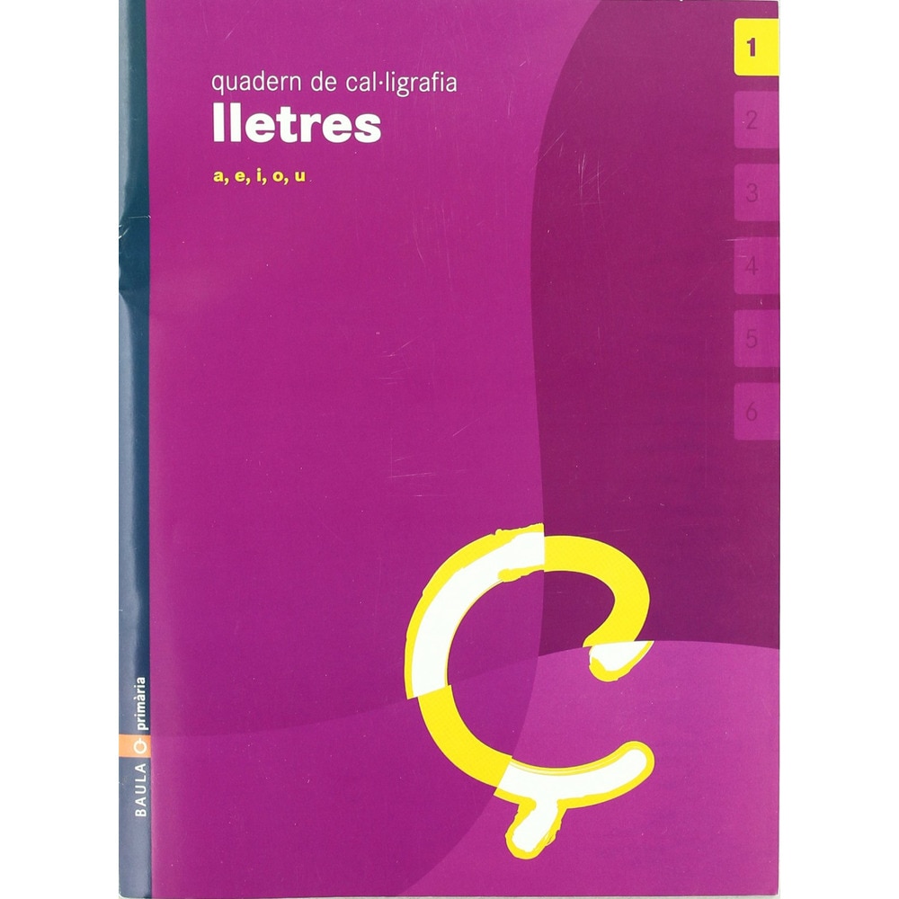 Quadern Cal.ligrafia Lletres 1  (Tapa blanda) 1