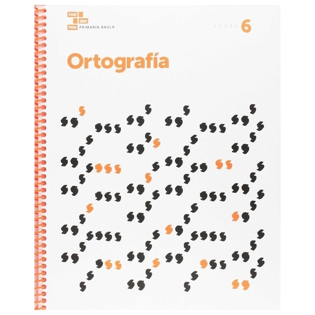 Imagen 1 de Ortografía 6 Primaria Baula  (Tapa blanda)