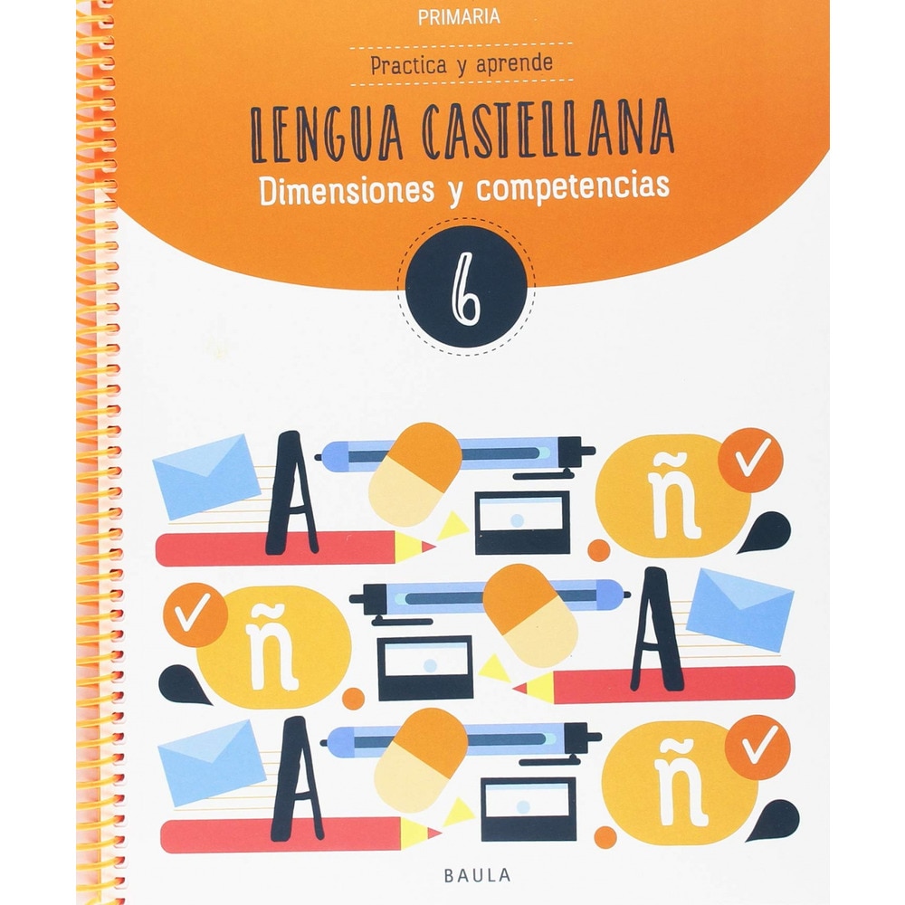 Practica y aprende Lengua castellana 6 Primaria  (Tapa blanda) 1