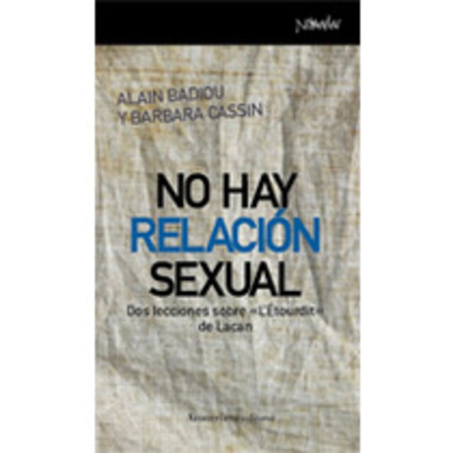 Imagen 0 de No hay relación sexual