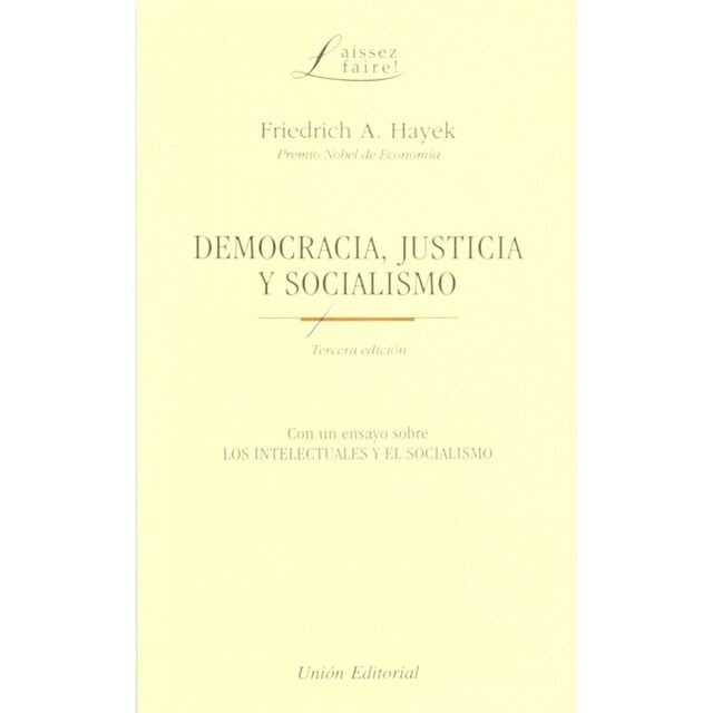 Imagen 0 de Democracia Justicia Y Socialismo 3'Ed