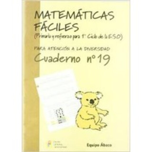 Imagen 0 de Matemáticas fáciles 19, Educación Primaria