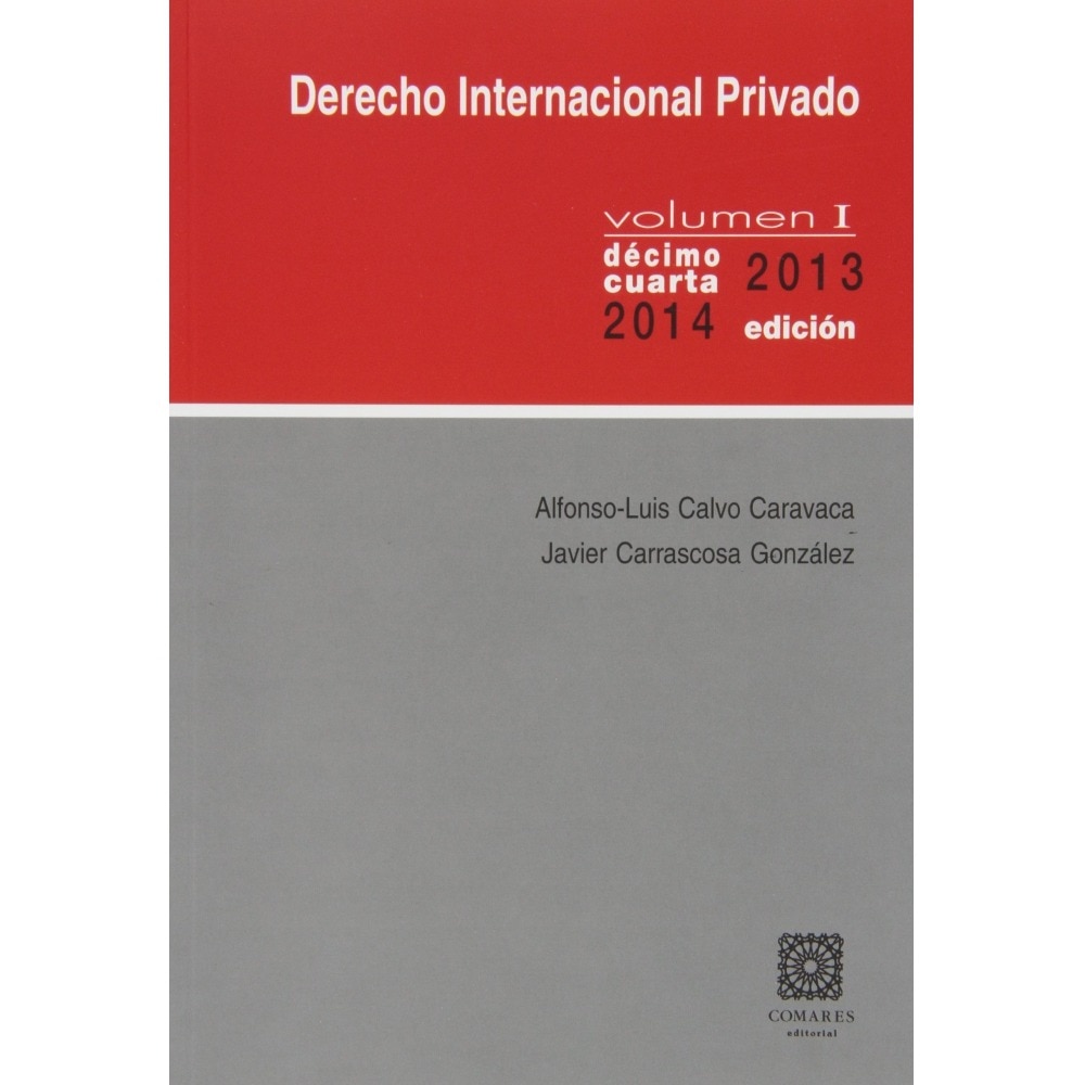 Derecho internacional privado i 1