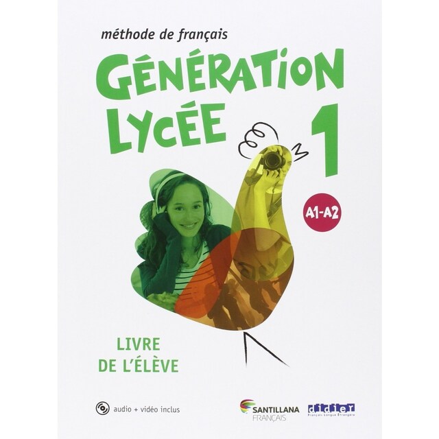 Imagen 0 de Generation lycee A1/A2 ELEVE+CD+DVD