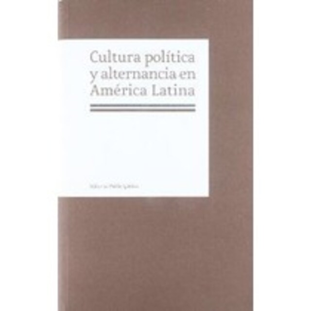 Imagen 0 de CULTURA Política Y ALTERNATIVA A.L.