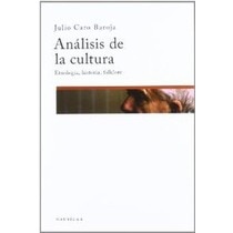 Analisis de la cultura (Tapa blanda) 1