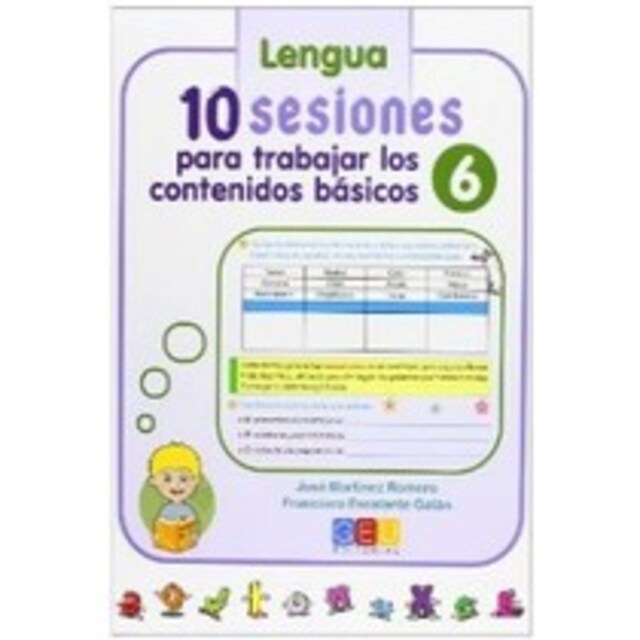 Imagen 0 de 10 Sesiones para trabajar los contenidos básicos. Cuaderno 6