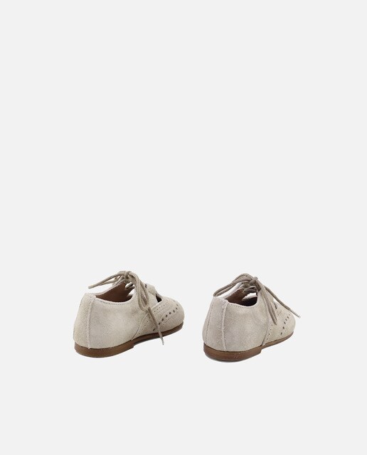 Zapato inglés de bebés de ante color beige · Eli 1957 · El Corte Inglés