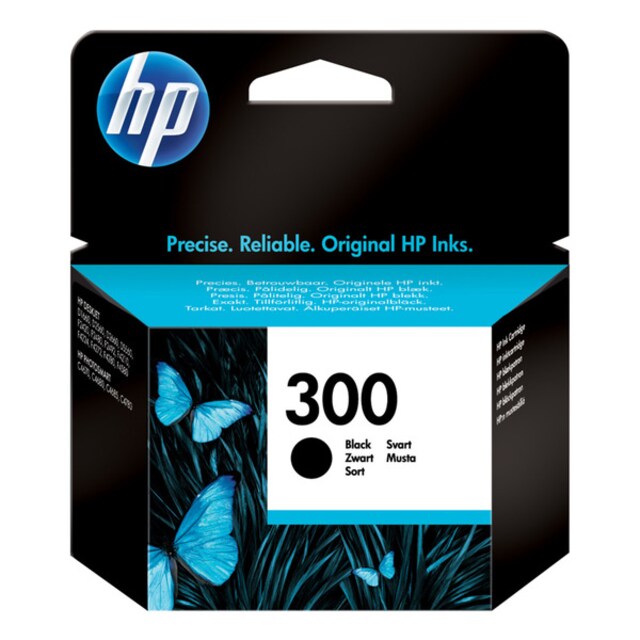 Imagen 0 de Cartucho HP 300 original tinta negro (CC640EE)