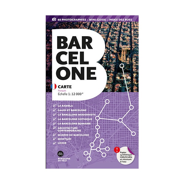 Imagem 0 de Barcelone, carte: Carte(Tapa blanda)
