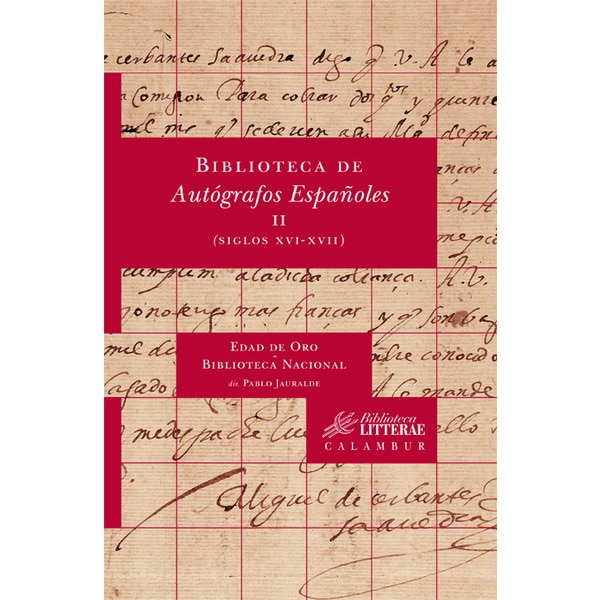 Biblioteca de Autógrafos Españoles, II. (Siglos XVI-XVII) (Capa mole com abas) 1