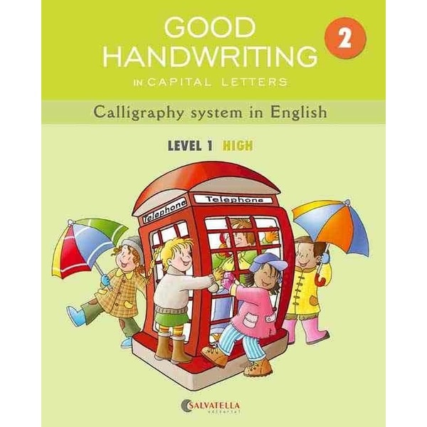 Imagem 0 de GOOD HANDWRITING 2-capital letters: Callygraphy system in English-level 1 High (Capa mole)