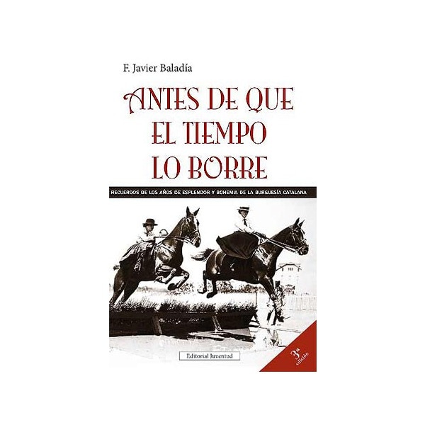 Imagem 0 de Antes de que el tiempo lo borre (Capa mole)