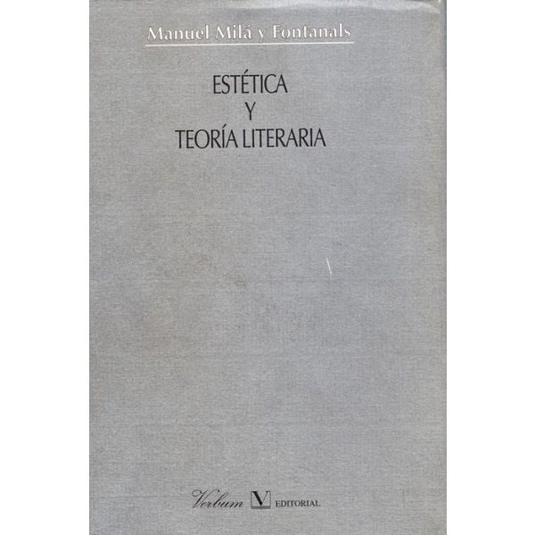 Estética Y Teoria Literaria 1