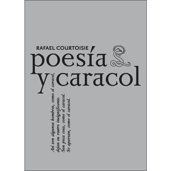 Imagen 0 de Poesía y caracol (Tapa blanda)
