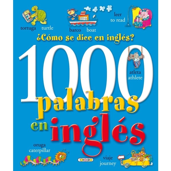 Imagem 0 de 1000 palabras en inglés. ¿Cómo se dice en inglés? (Capa dura)