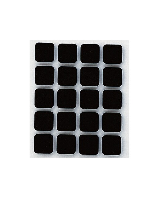 Imagen 0 de Fieltro Sintético Adhesivo 20 Pzas