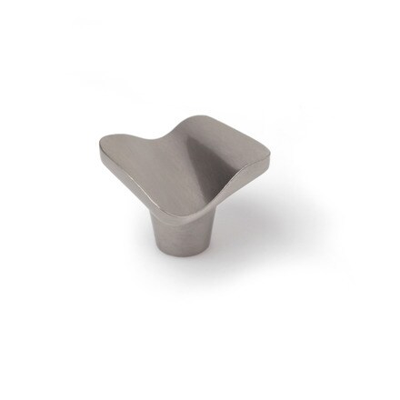 Pomo Zamak Níquel Satinado Twist · Rei · Hipercor