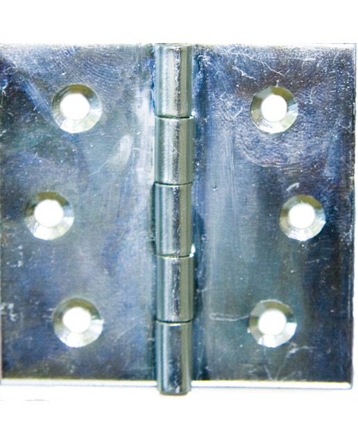 Imagen 0 de Bisagra Cuadrada Hierro Zincado - 2 Uds