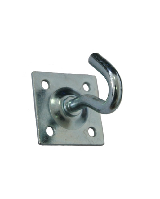 Imagen 0 de 2 pzas. gancho fijo con placa M.PASCUAL - 19022 - 60 MM