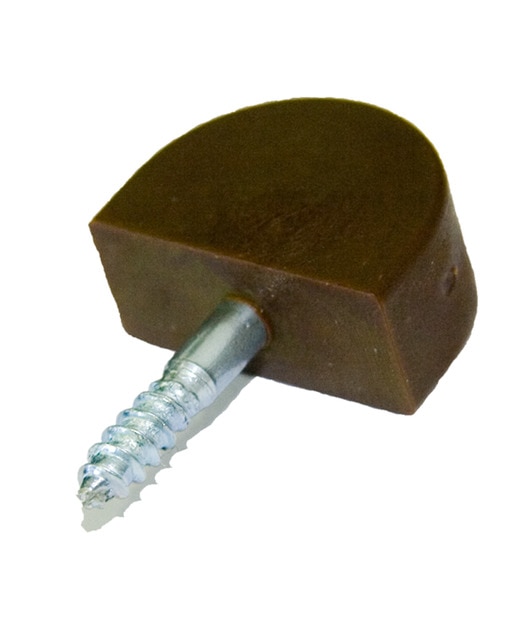 Piezas Portaestantes Roscadas 9 x 19 mm - 4 Pzas Marrón-1