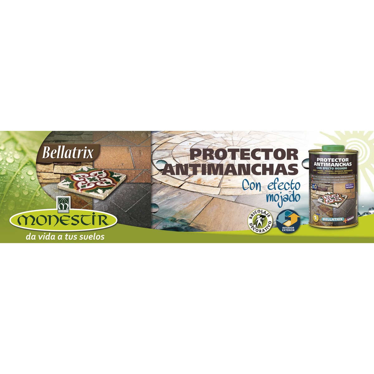 Protector Antimanchas Efecto Mojado Bellatrix 2