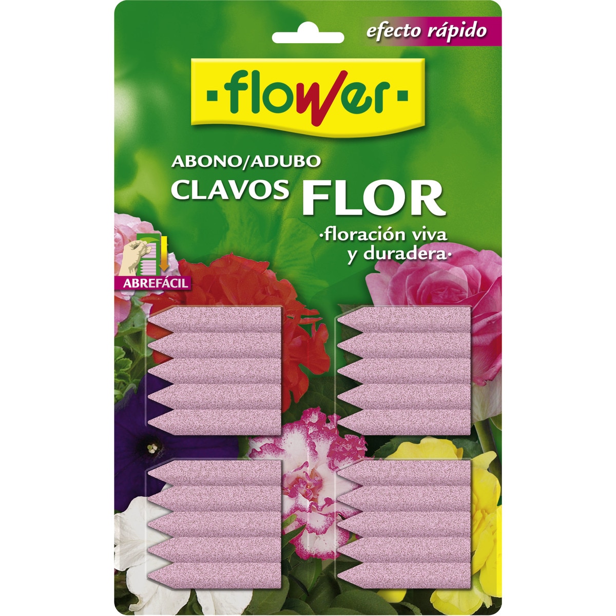 Abono clavos flor Flower blister Surtido-1