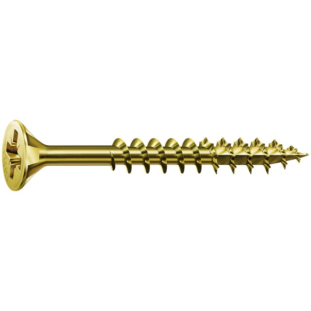 Tornillo Cabeza Plana Bicromatado 2 5 X 20 Mm 45 Uds Spax El 