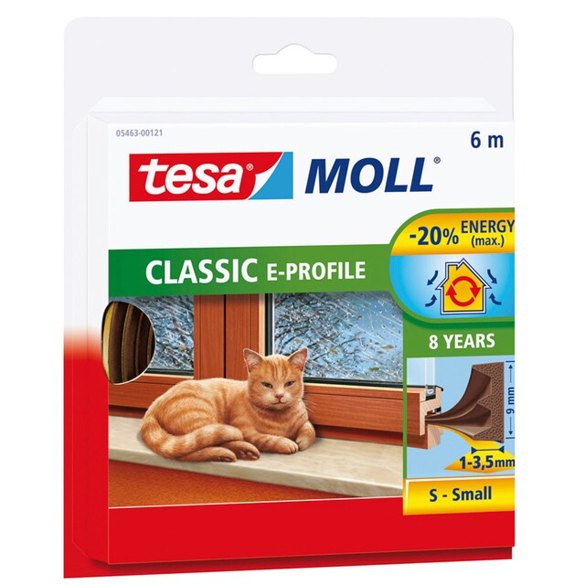 Imagen 0 de Burlete Caucho Classic Perfil "E" 6 m