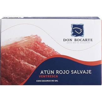 ventresca de atún rojo salvaje lata 173 g - Don Bocarte