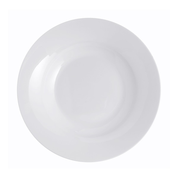 Imagem 0 de Prato fundo redondo com aba Bone China Essential El Corte Inglés